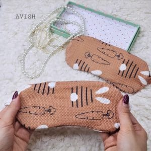 چشمبند نخی طرح خرگوش