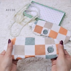 چشمبند نخی طرح اسمایل
