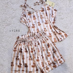 تاپ شلوارک کودک طرح تدی