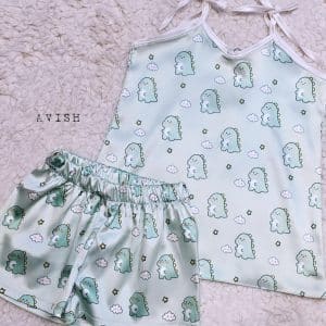 تاپ شلوارک طرح دایناسور (کودک)